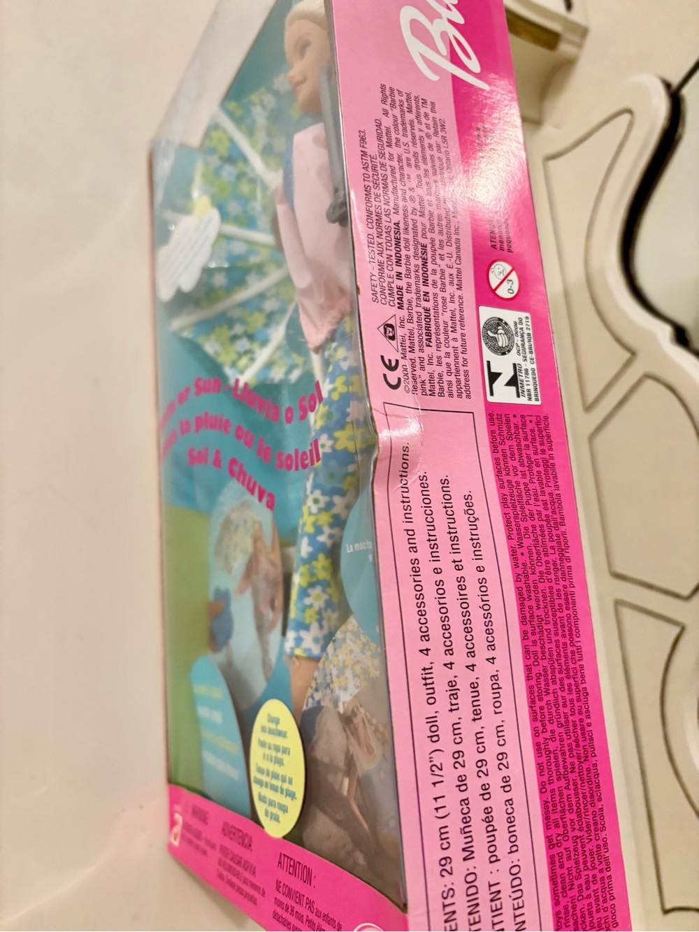 Barbie Rain or Sun Fashion Doll 2000 in box - Picture 5 of 6